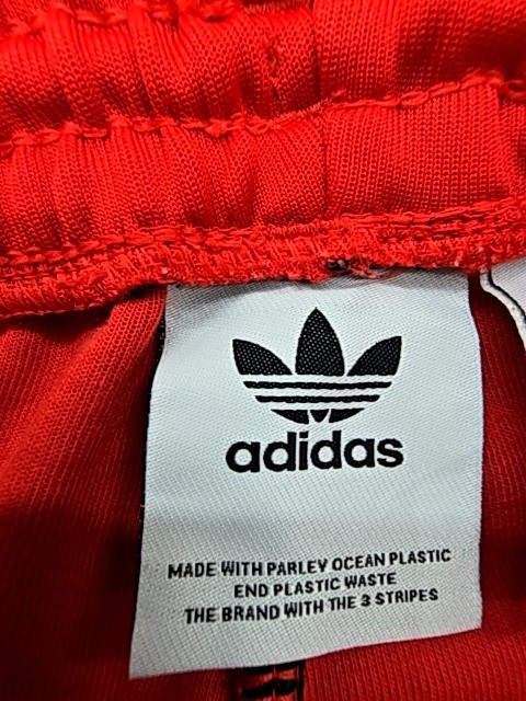 Adidas Track Pants Womens Red 3-Stripes XS Originals gallery