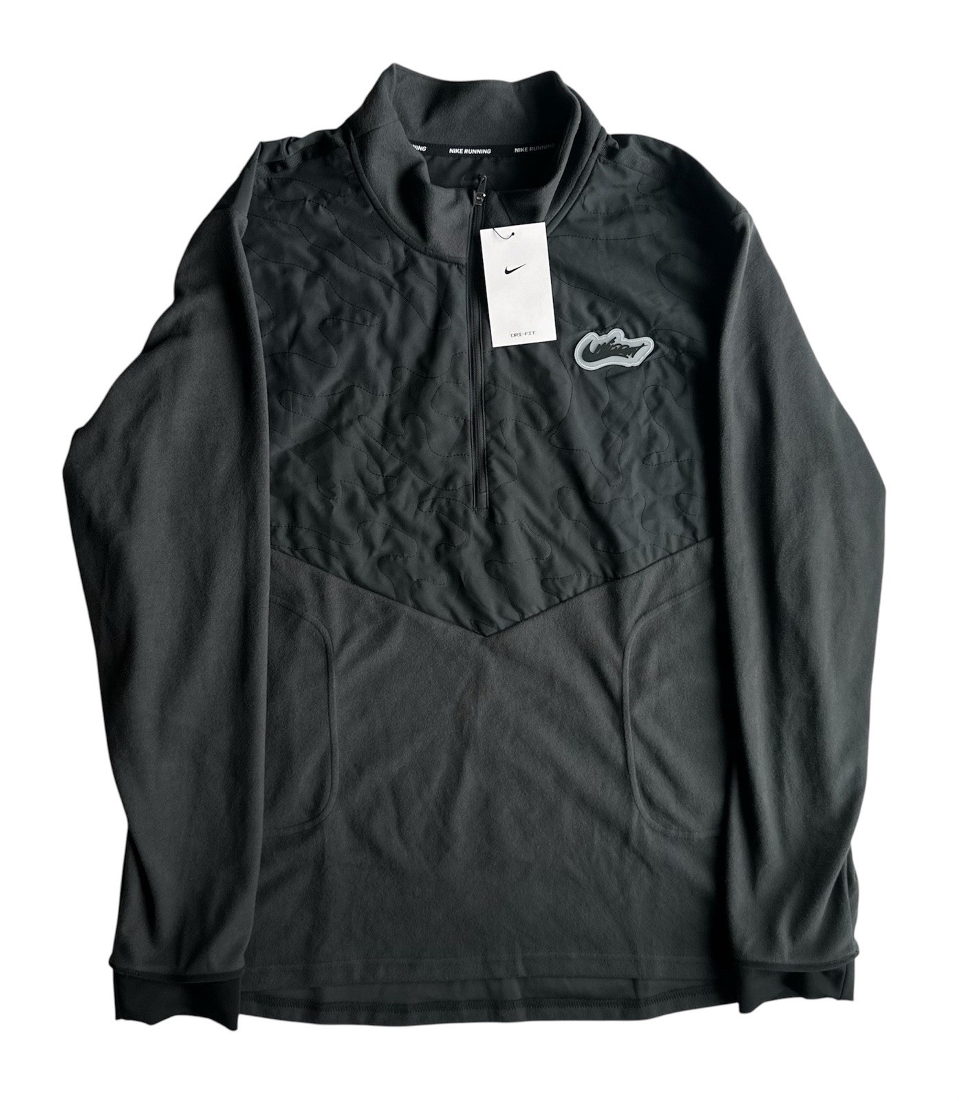 Nike DRIFIT Wild Run Element Men's 1/2-Zip Running Top DD6764 Size XL Sweater gallery