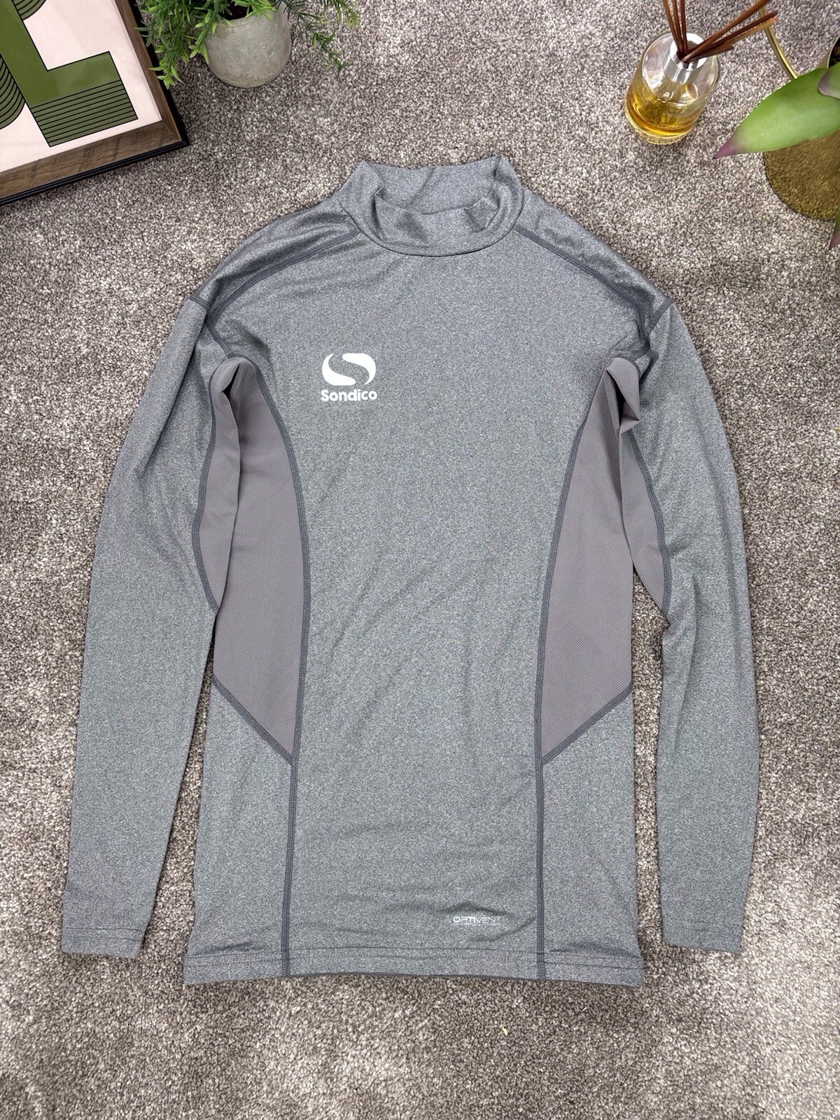 Sondico Optivent Base Layer Small Long Sleeve Activewear Gym Cycling Running Gym gallery