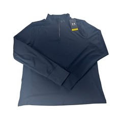 Under Armour Mens UA Launch Pro 1/4 Zip Black Running Pullover 1379288-001 L NEW