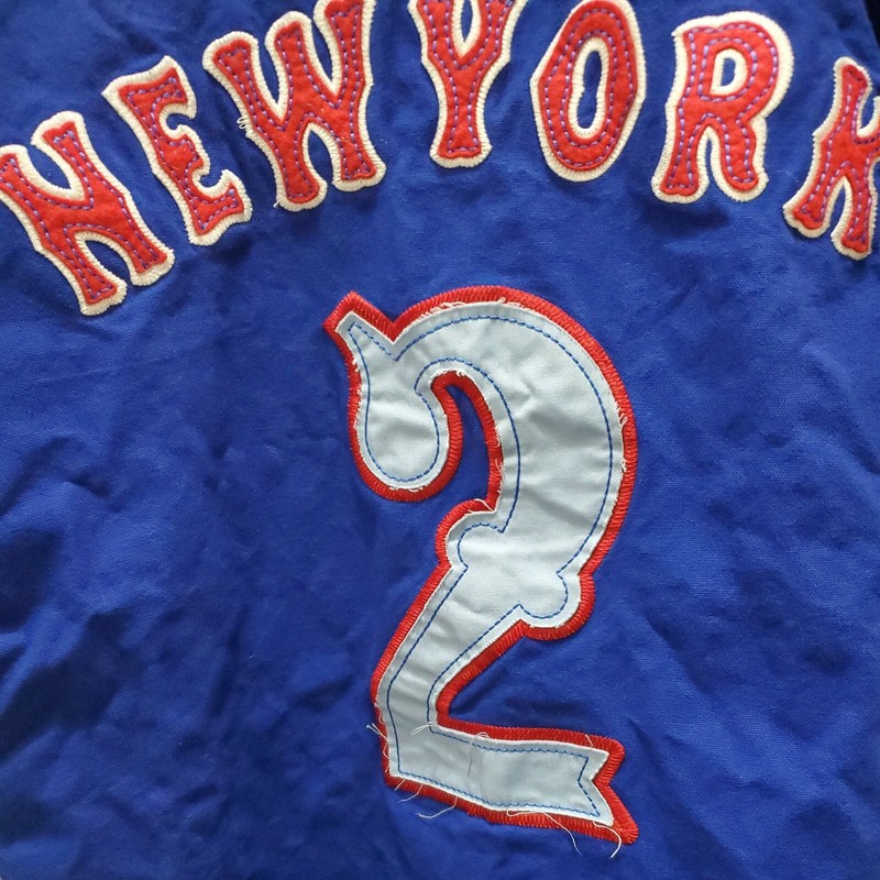 NYC 212 Team Sports New York Men's Jersey Sewn Letters Size XL Blue EUC gallery