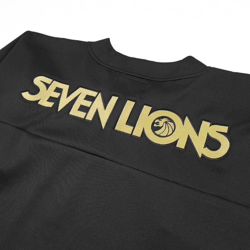 SEVEN LIONS - CHECKERED HOCKEY JERSEY Size M Medium EDM RAVE Festival gallery