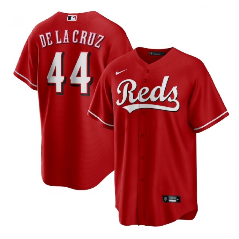 Custom Nike MLB Cincinnati Reds Alternate Edition Limited AC Stitched Red Jersey gallery