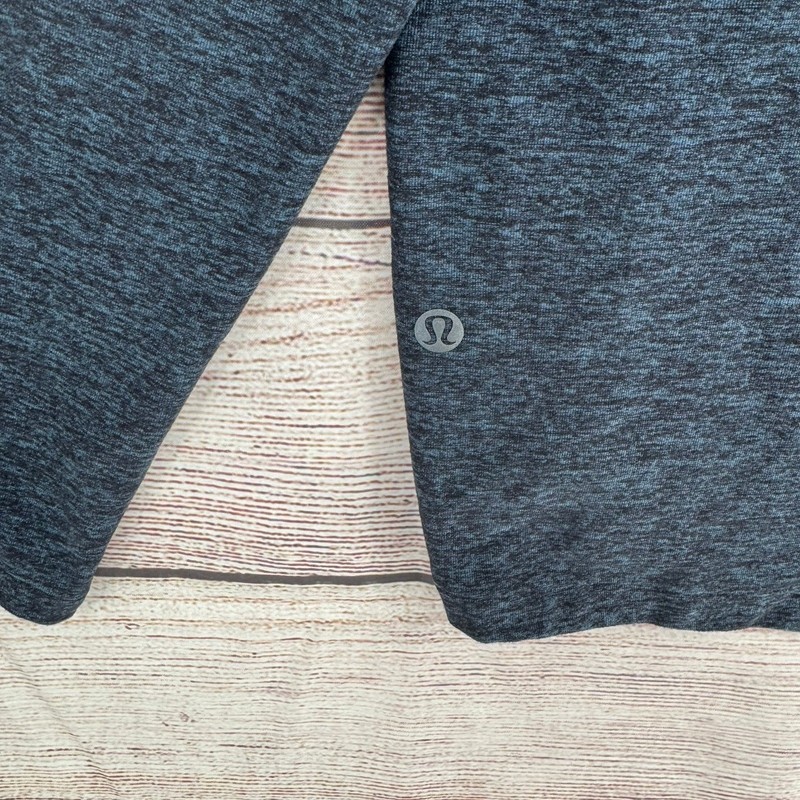 Lululemon Half Zip Pullover Mens XL Blue Metal Vent Tech Heathered Long Sleeve gallery