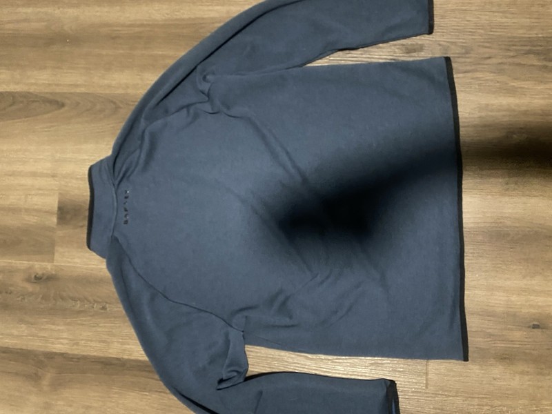 Oakley 1/4 Zip Pullover Blue Mock Neck Long Sleeve L Men's Activewear Top gallery