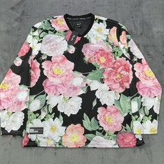 Primitive Men’s Eden Long Sleeve Jersey Size XL Black Floral NWT
