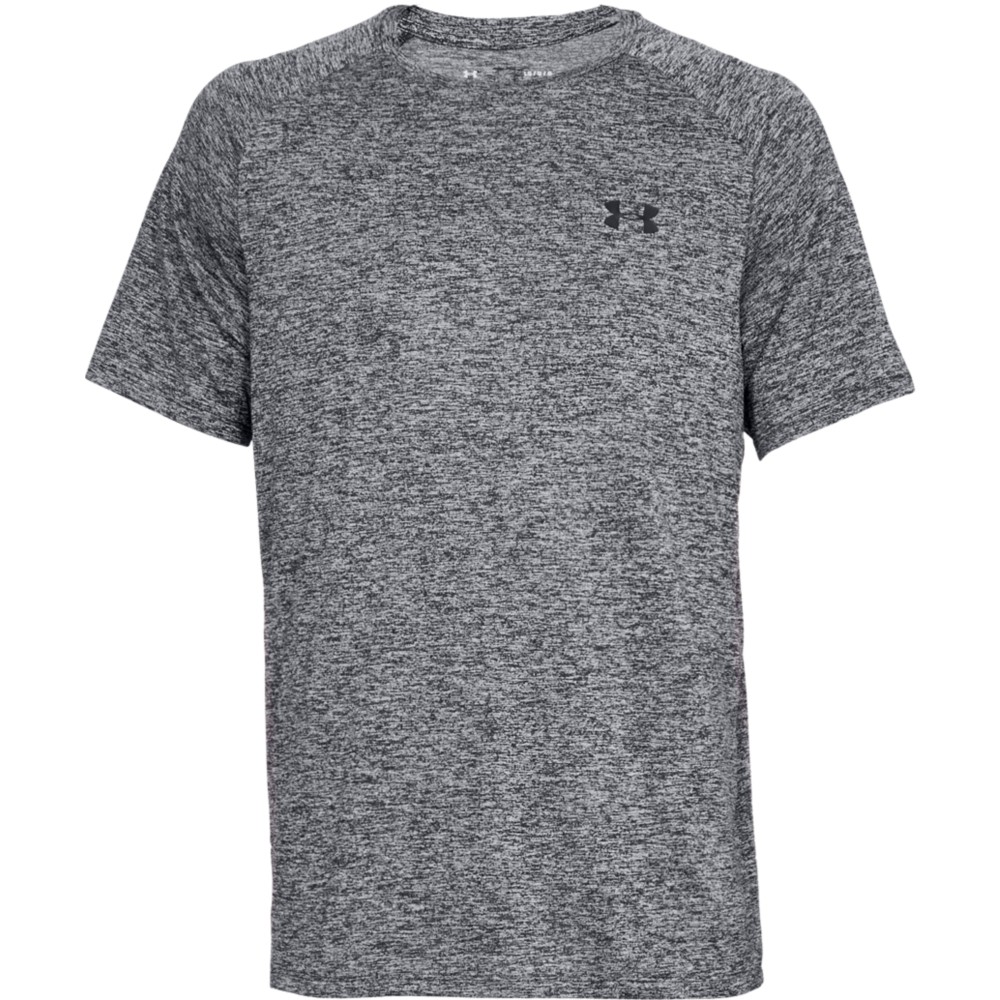 Under Armour 1326413 Men's UA Tech 2.0 Training T-Shirt, Black/Graphite, Large gallery