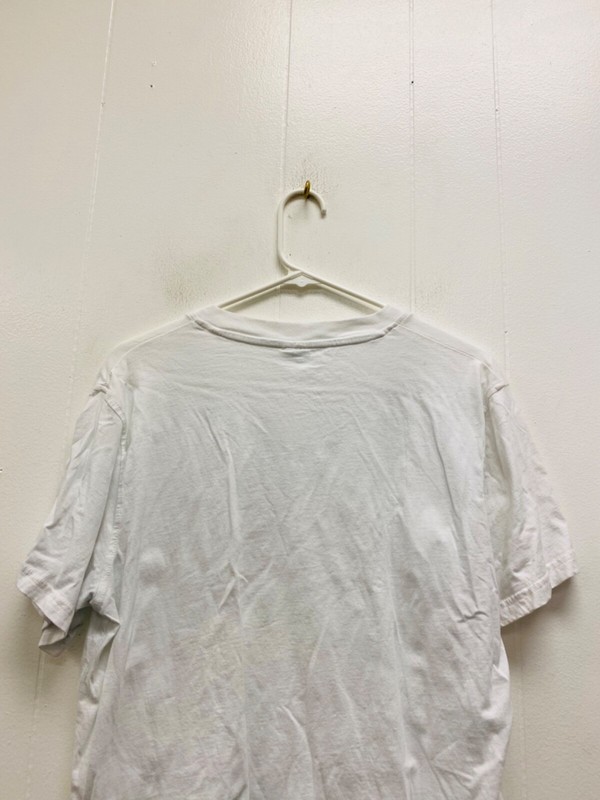 Health by Haband Shirt Mens L white Short Sleeve Crew Neck solid pattern gallery