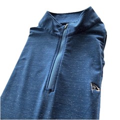 Peter Millar Perth 1/4 Zip Pullover Mens Medium Blue Performance Preppy