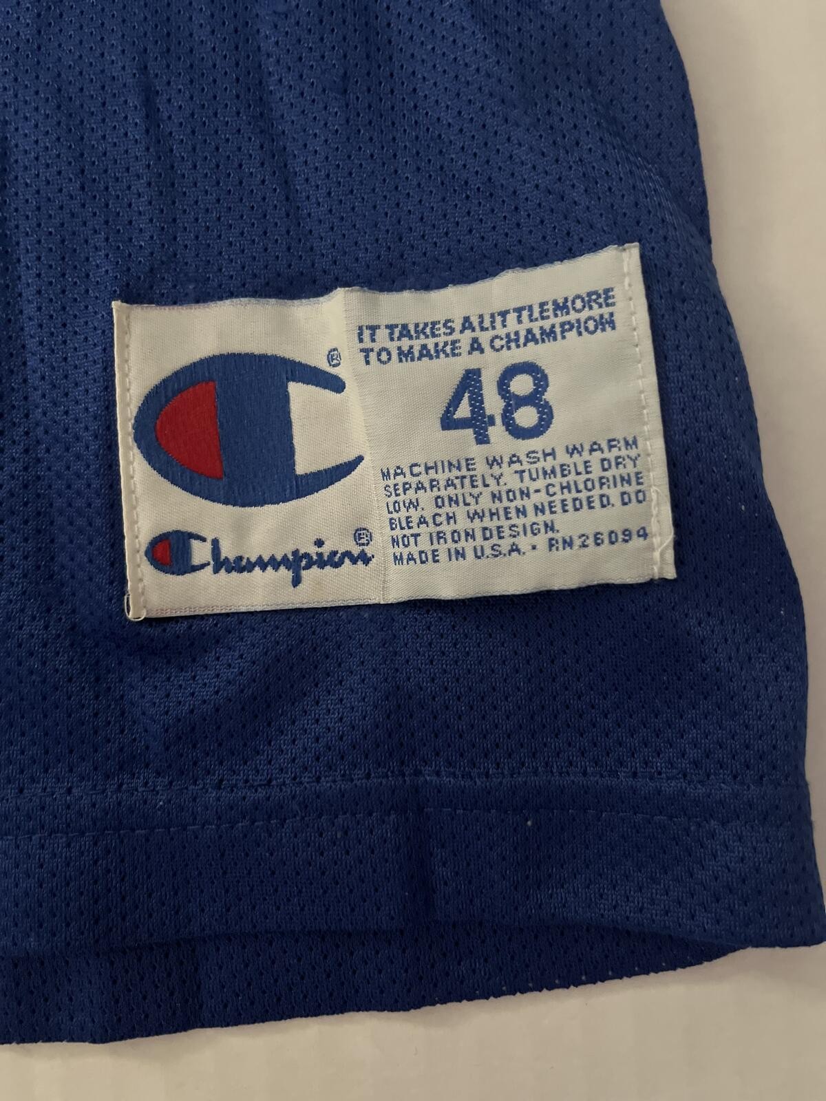 Vintage Patrick Ewing Jersey NY Knicks #33 Made in USA 48 gallery