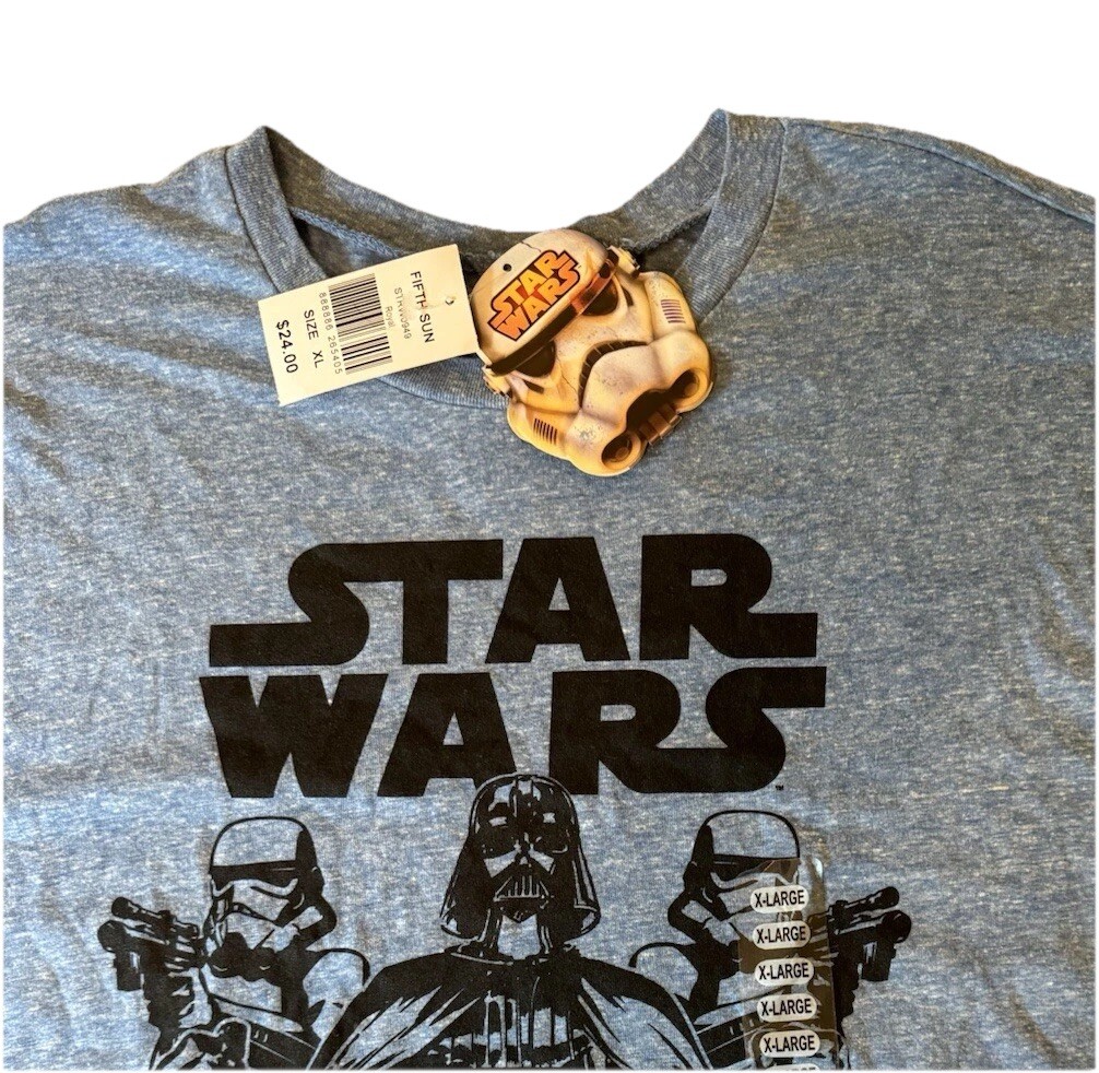 Fifth Sun Mens Basic Trio Graphic T-Shirt XL NEW WITH TAGS STAR WARS DARTH VADER gallery