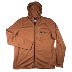 Coalatree Baseline Base Midlayer Mens Medium Grid Thermal Fleece Full Zip Hoodie