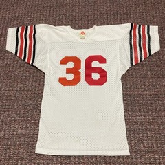 Vintage Football Jersey Sports Belle Tag Small #36 Made In USA 70s-80s 36mafia