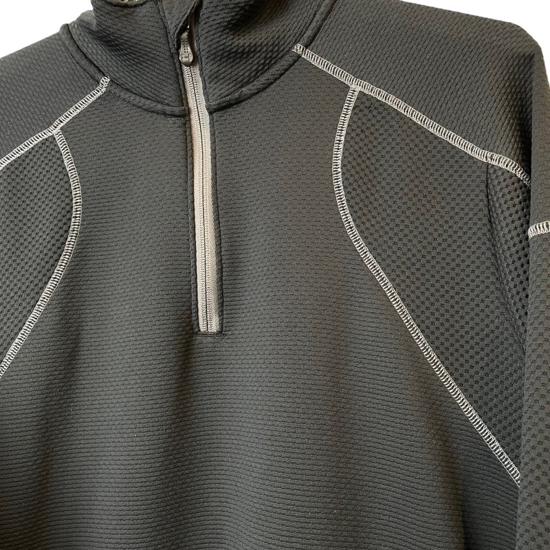 Under Armour Loose 1/4 Zip Pullover Men’s M All Season Gear 2 Zip Pockets Black gallery