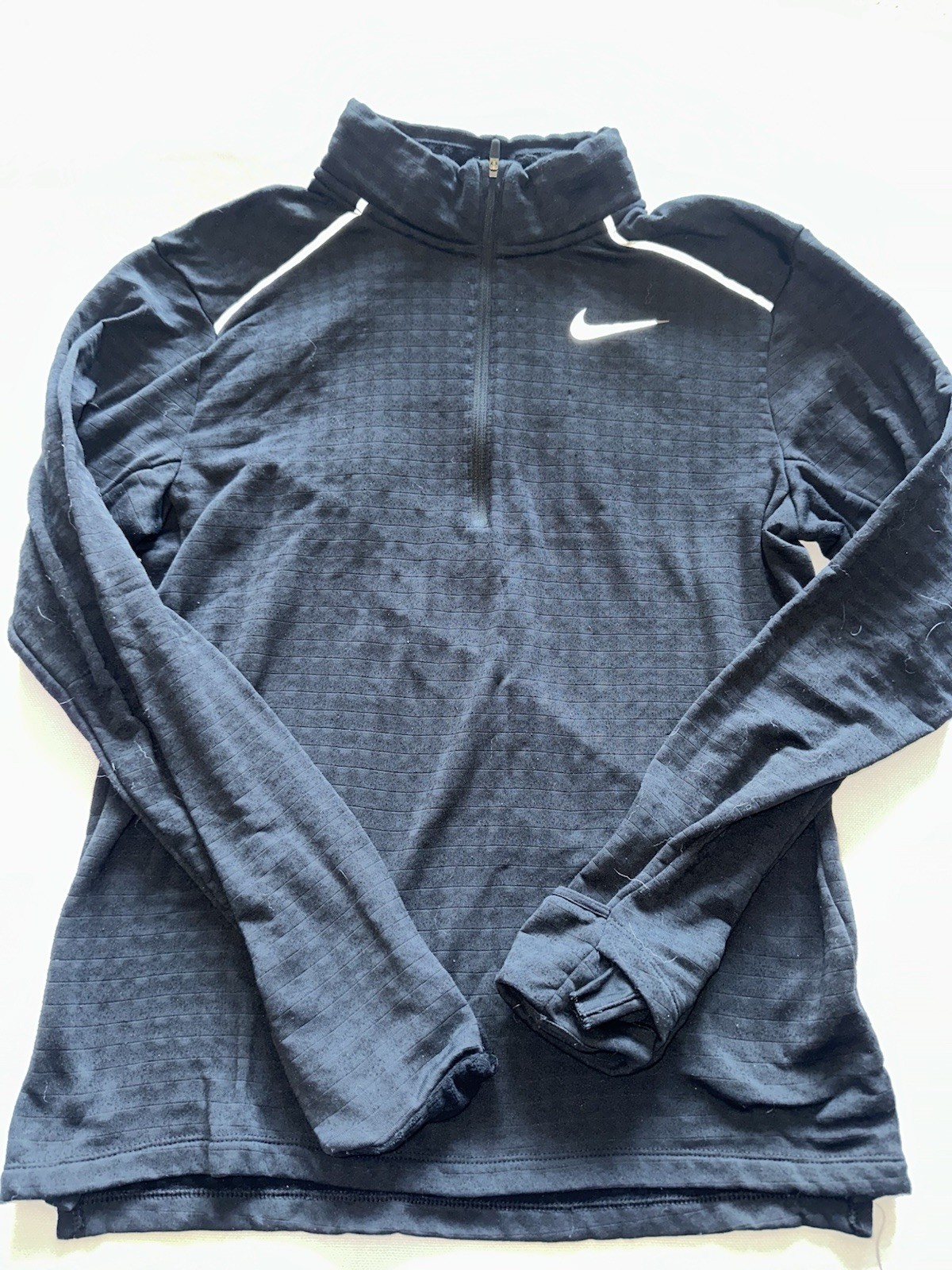 ⭐ NIKE THERMA SPHERE 3.0 ELEMENT DRI FIT RUNNING HALF ZIP CU6087-010 SZ S gallery