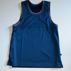 Nike Tank Top men’s S Jersey Mesh blue Reversible NWT $70