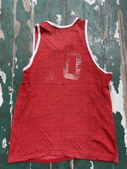True Vintage 1940s-50s Faded Number 10 Durene Jersey Tank