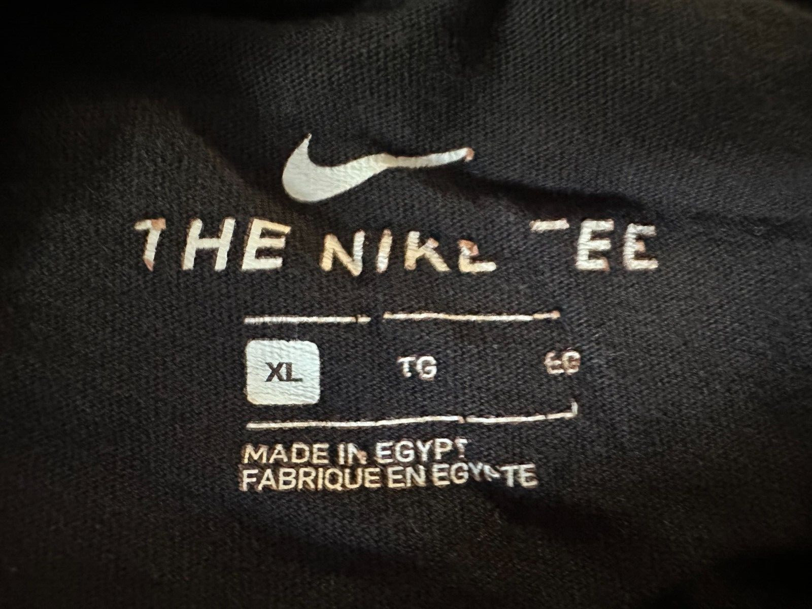 Nike Men's T-Shirt Logo Swoosh Athletic Active Short Sleeve Shirt Double Stitch gallery