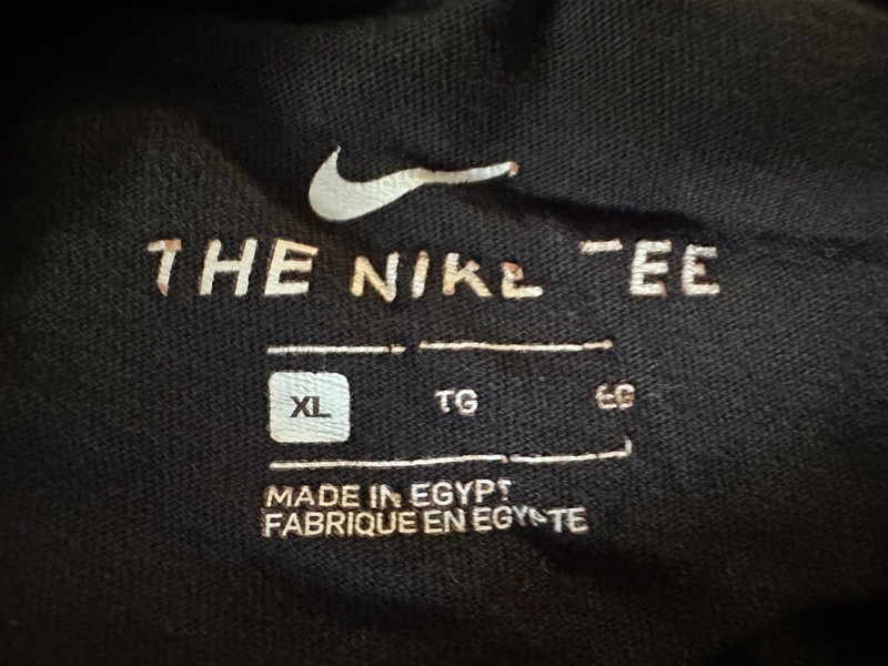 Nike Men's T-Shirt Logo Swoosh Athletic Active Short Sleeve Shirt Double Stitch gallery