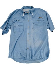 MAGELLAN Outdoors Vented Fishing Hunting Adventure Gear Shirt Size Large
