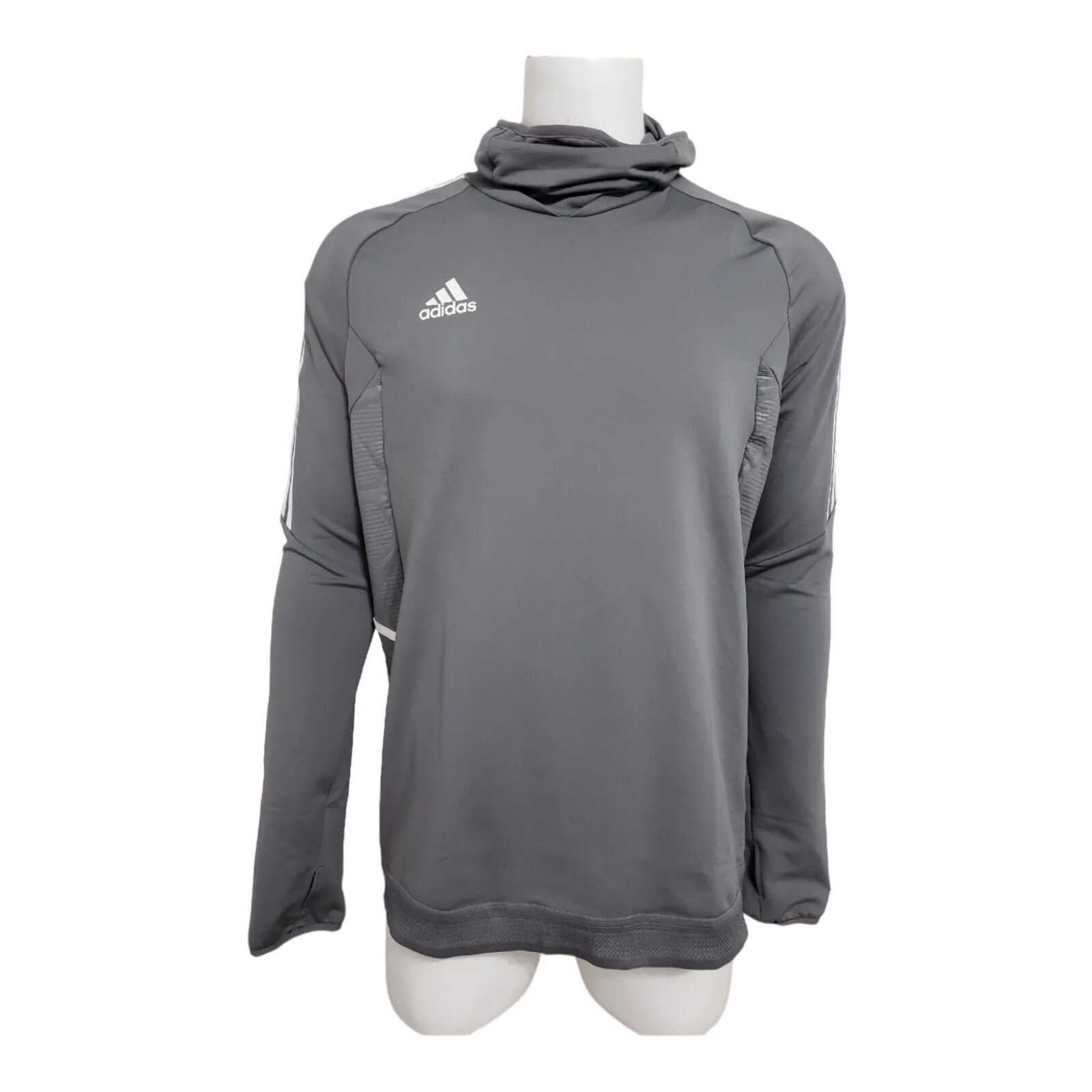 Adidas Condivo 22 Pro Top (Size Small $90) Mens Soccer Training Gray HD2305 gallery