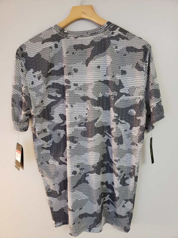 Nike Legend Dry Camo Size Large Short Sleeve Training Top CK4252 101 NWT gallery