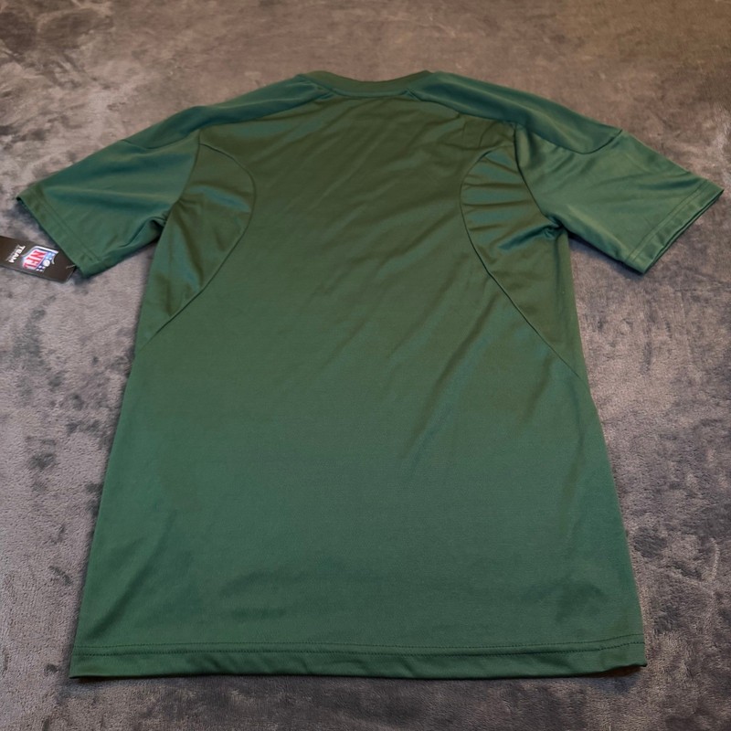 NFL Green Bay Packers Combine Training Shirt Short Sleeve Mens Small Green NWT gallery