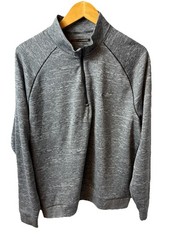 Greg Norman Quarter Zip Men’s Pullover Size L Gray Golf Long Sleeve Casual