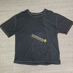 Terra Construction Heavy Cotton Black Work T-Shirt Workwear Men’s 2XL XXL