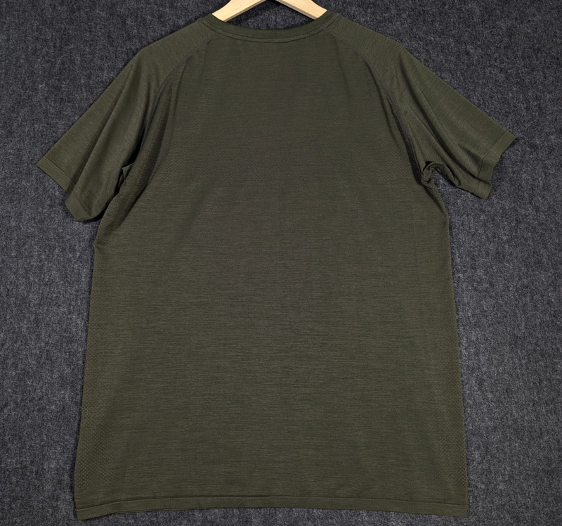 Three Nails Men's Performance S/S T-Shirt Size M / L Green Christian Activewear gallery