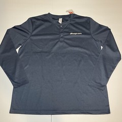 Snap-On Tools Long Sleeve Pullover Shirt Mens XXL Navy Blue 100% Polyester