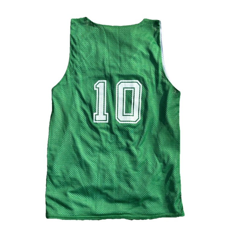 Celtics Badger Sport #10 Reversible Basketball Jersey Size Youth M Green White gallery