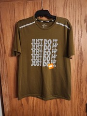 Nike Running Dri-Fit Dark Olive Green Medium.