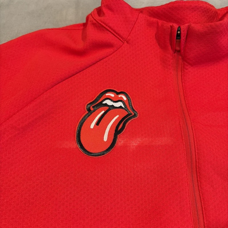 wesome - CUSTOM - Nike - ROLLING STONES - Quarter Zip Pullover - Men's Size XL gallery