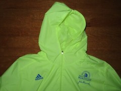 April 2019 Adidas 123rd B.A.A. BOSTON MARATHON (LG) Running Jacket YELLOW