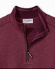 Tommy Bahama Mens Pullover Reversible 1/2 Zip Pinot Noir Size Medium gallery