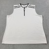 Tail White Label 1/4 Zip Pullover Mens 3XL Performance Sleeveless gallery