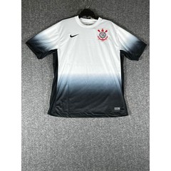 Nike Corinthians Soccer Jersey Mens 3XL White Black Ombre Dri-FIT CD4230-496 NEW