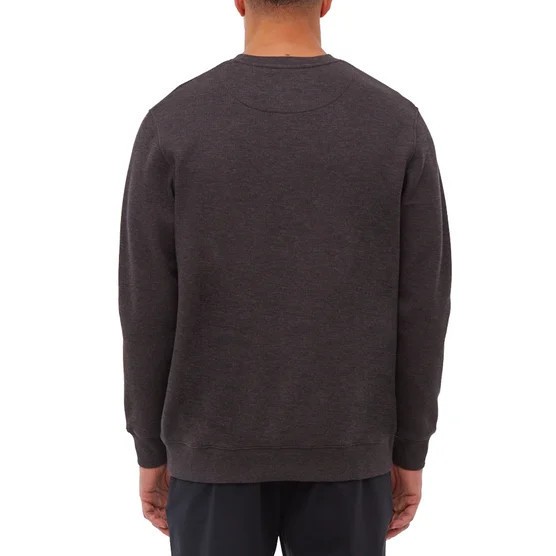 Bench. Men's Fleece Lined Thermal Tagless Neck Dark Gray Size Medium New w/ Tags gallery