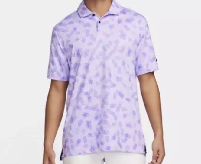 Size Medium Men’s-Nike Tour Men's Dri-Fit Polo Golf Shirt FD5739-512 gallery