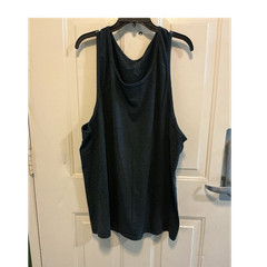 Fruit of the Loom Men’s 3XL Black Sleeveless Crew Neck Lightweight Cotton Tank
