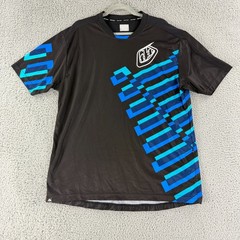 Troy Lee Designs Skyline Force Jersey Mens XXL Black Short Sleeve MTB Cycling