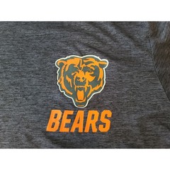 NFL Chicago Bears navy blue orange short sleeve shirt – XL