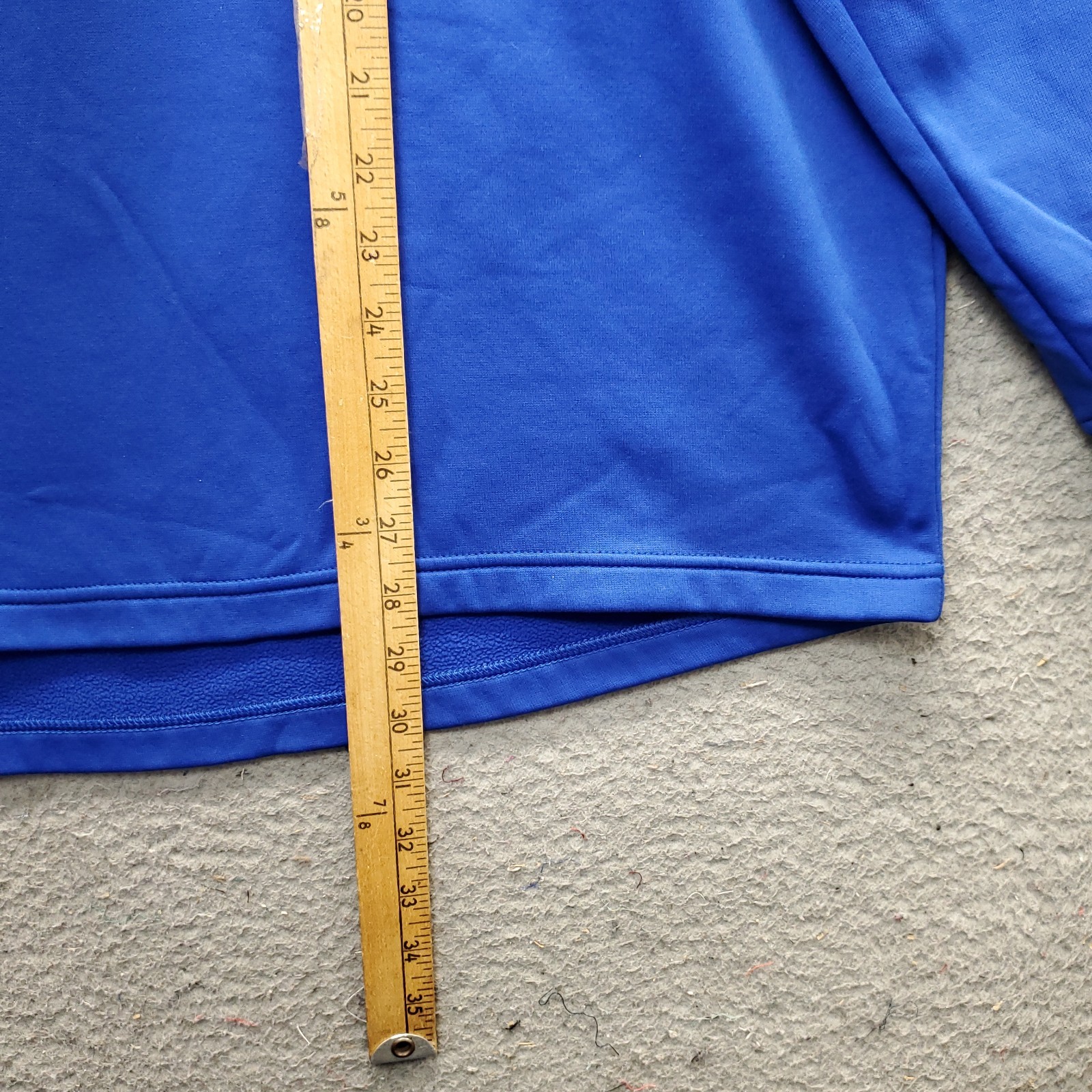 Under Armour 1/4 Zip Pullover Mens XXL Blue Fleece Lined Loose Fit Long Sleeve gallery