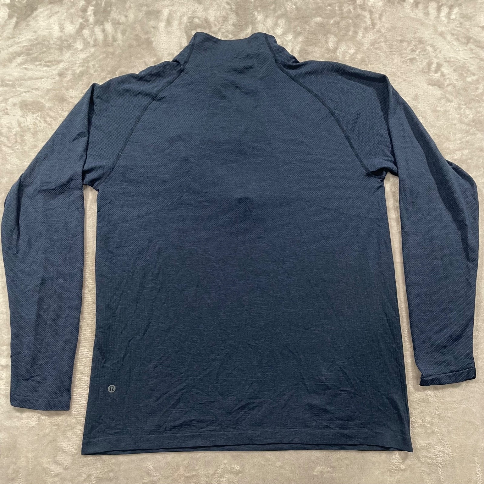Lululemon Metal Vent Tech Half Zip Pullover Mens XL Blue Lightweight Sweater gallery