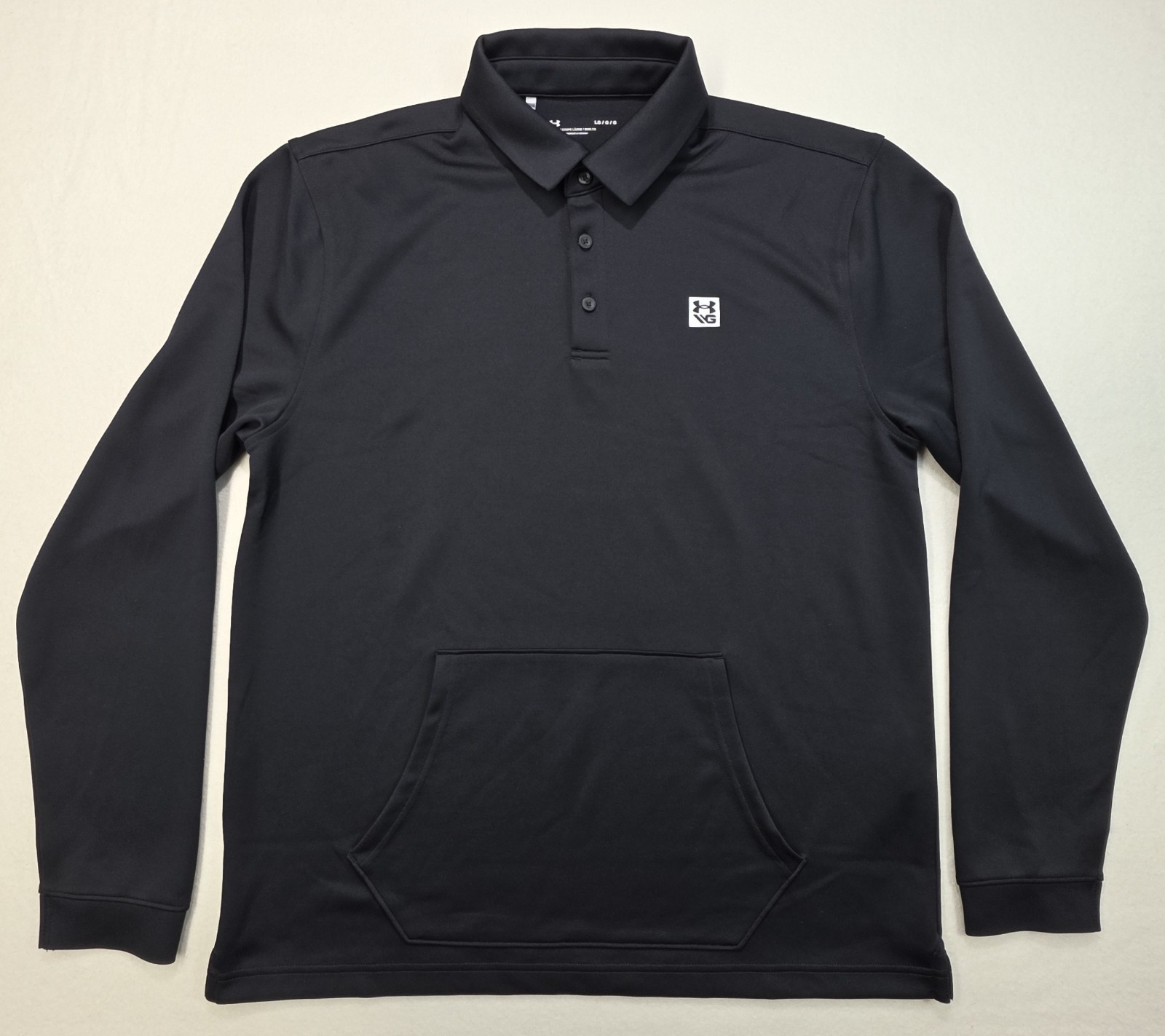 Actual Under Armour Hybrid Shirt Sweatshirt Polo Mens L Back Graphic Limited Use gallery