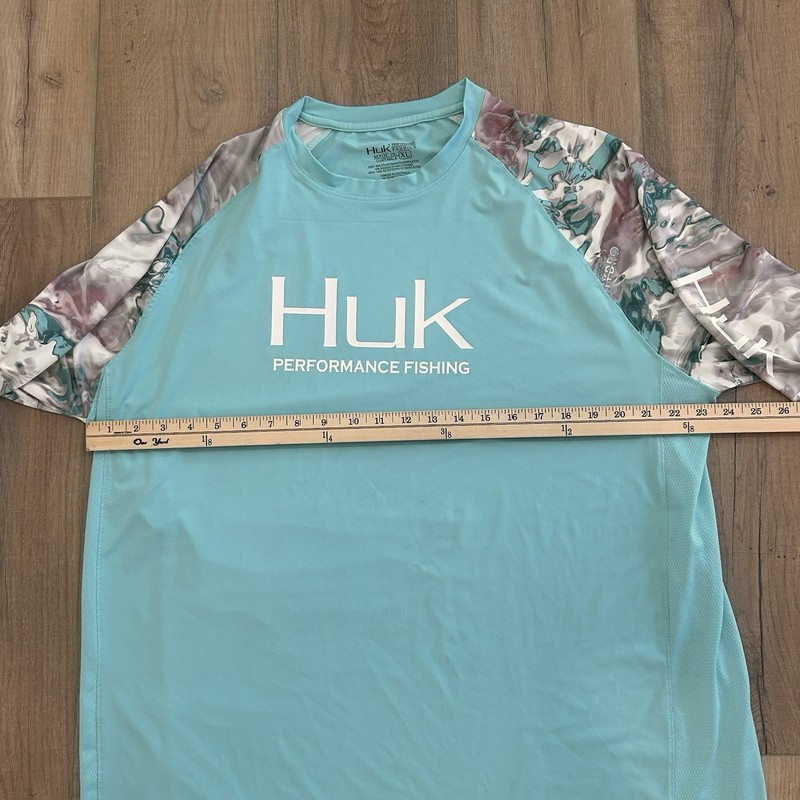 Huk Performance Fishing Shirt Mens XL Mossy Oak Doubleheader gallery