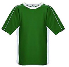 NEW MEN’S High Five Green/White Impact Polyester Soccer Jersey Shirt-3XLarge