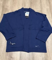 Nike Yoga Therma-Fit Fleece Top Loose Fit Blue Mens Size Medium DQ6693-410 NWOT