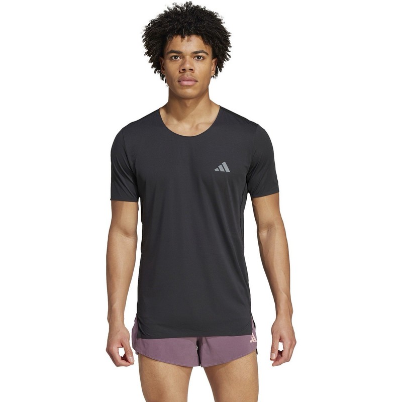 Adidas Adizero Running Pro Elite Track Black T-Shirt Mens Size Small gallery